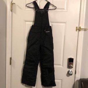 youth black Arctix  snow bibs